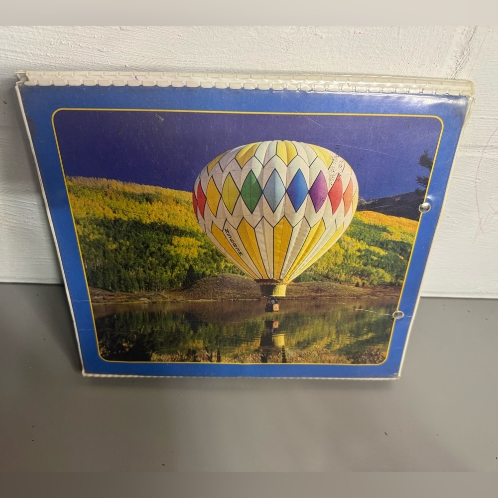 1980S  TRAPPER KEEPER MEAD PORTFOLIO HOT AIR BALLOON Good Cond. 29096 VINTAGE - Picture 6 of 10